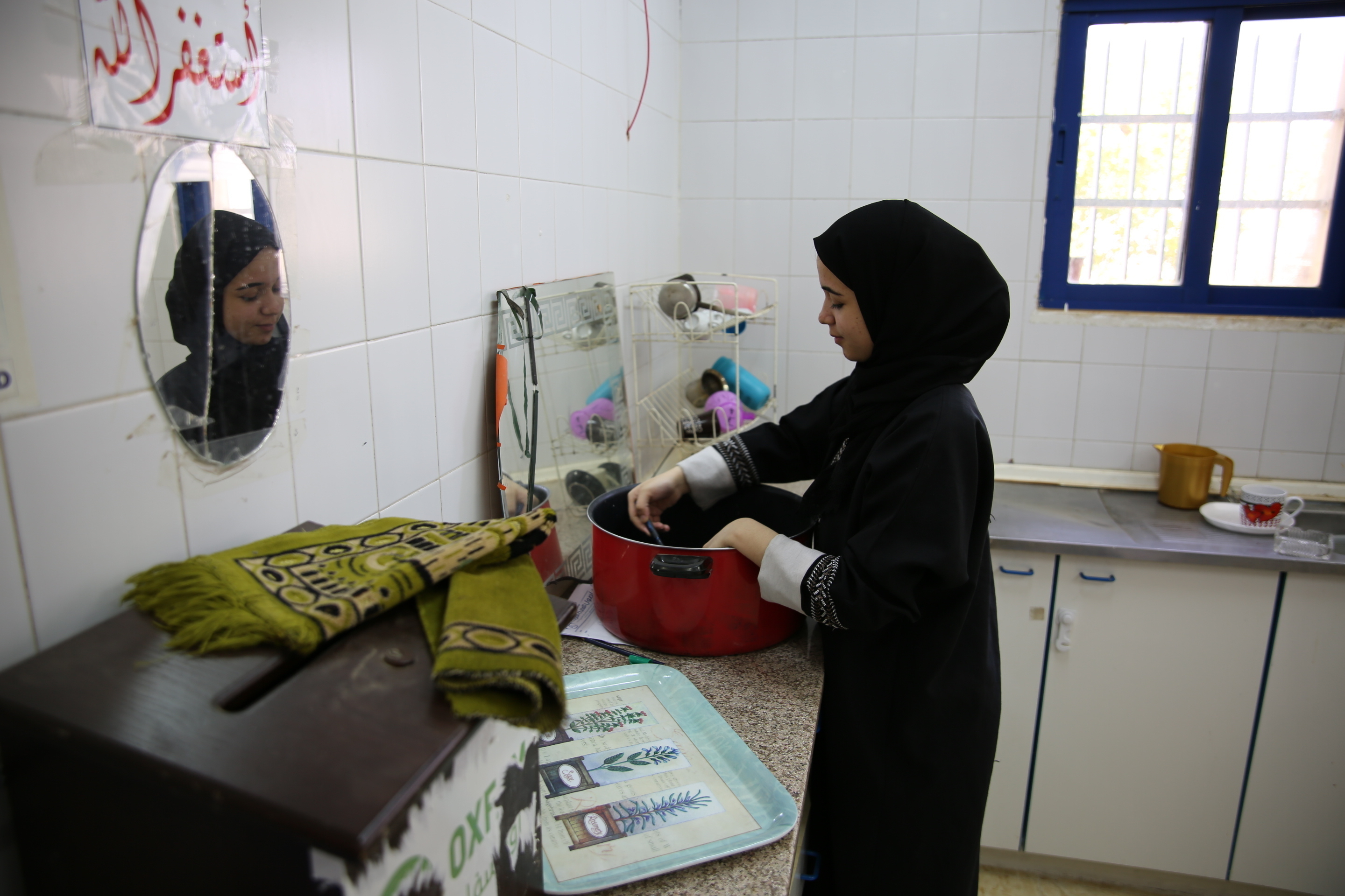 An 18-year-old Syrian girl in Jordan © Marcel Saleh/GAGE 2024