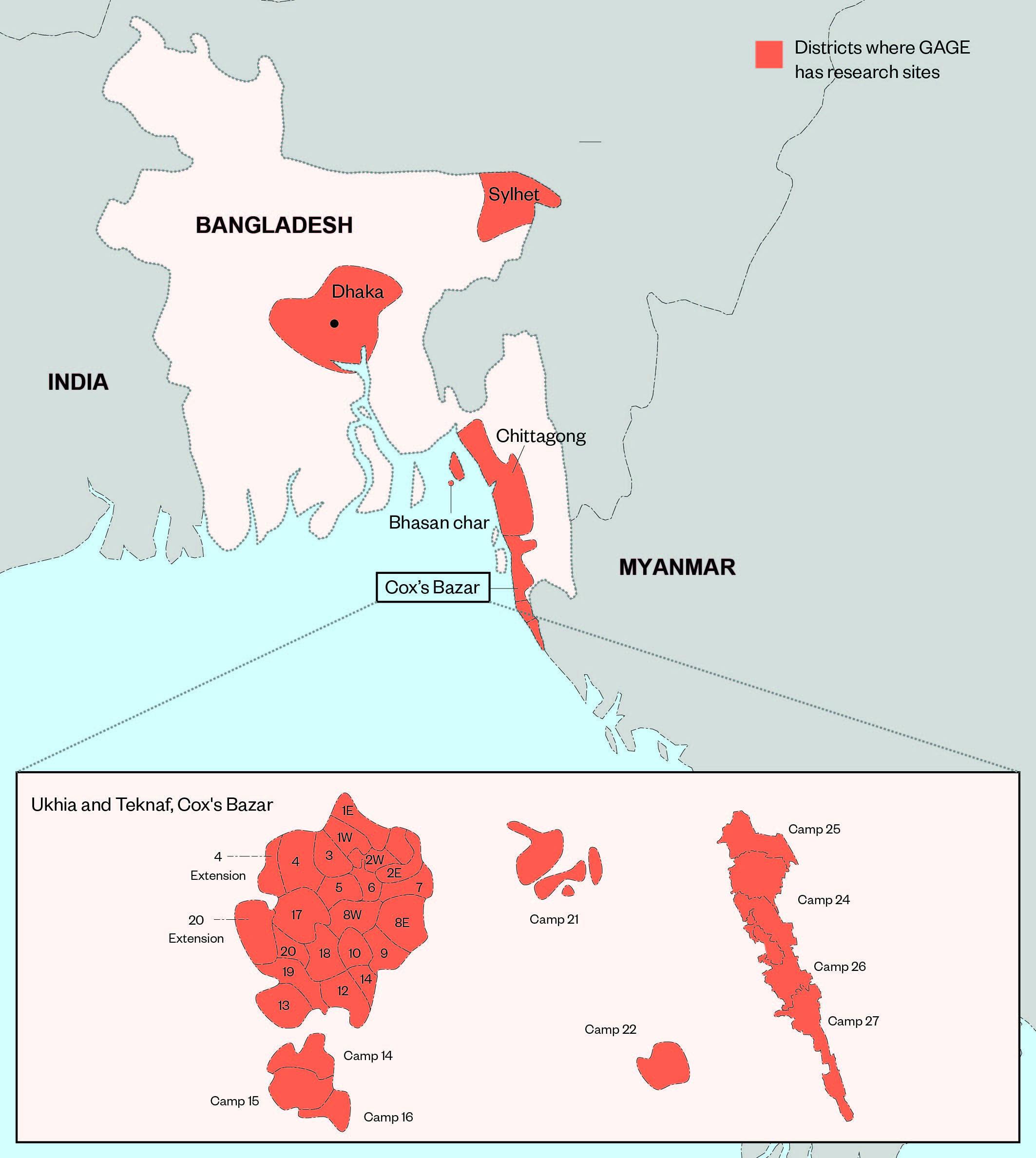 Bangladesh-map