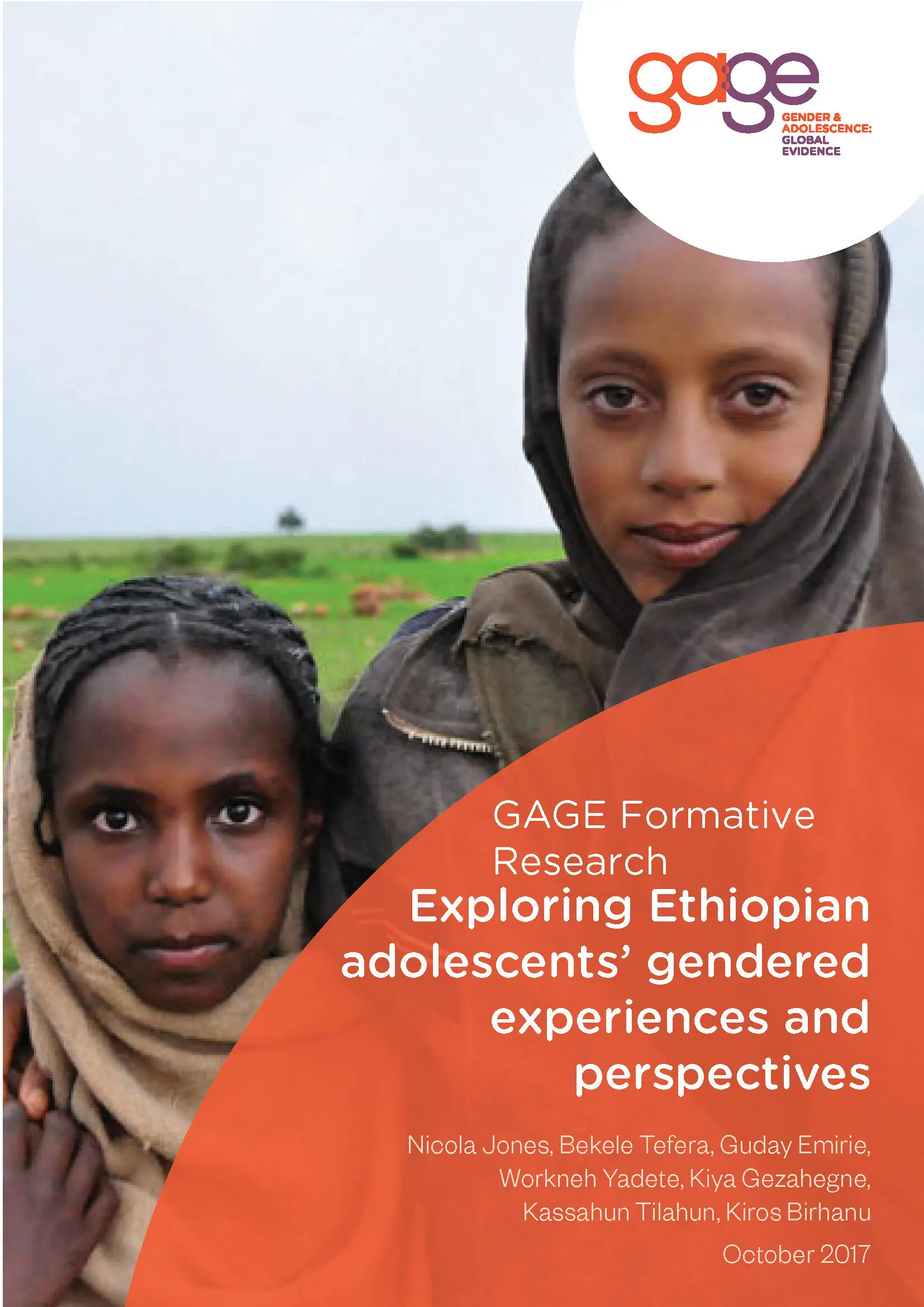Exploring Ethiopian adolescents' gendered experiences